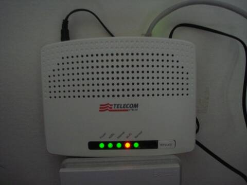 Modem ADSL2+ Wi-FI N Technicolor Telecom Italia