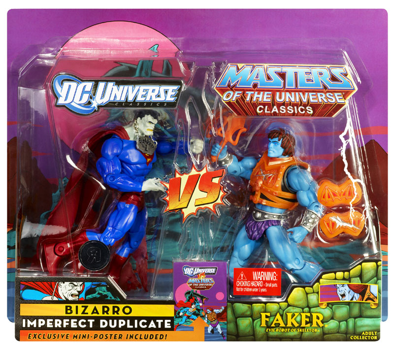 DCU vs MOTU- Bizarro vs. Battle Armor Faker 2-pack de Mattel Bizarr10