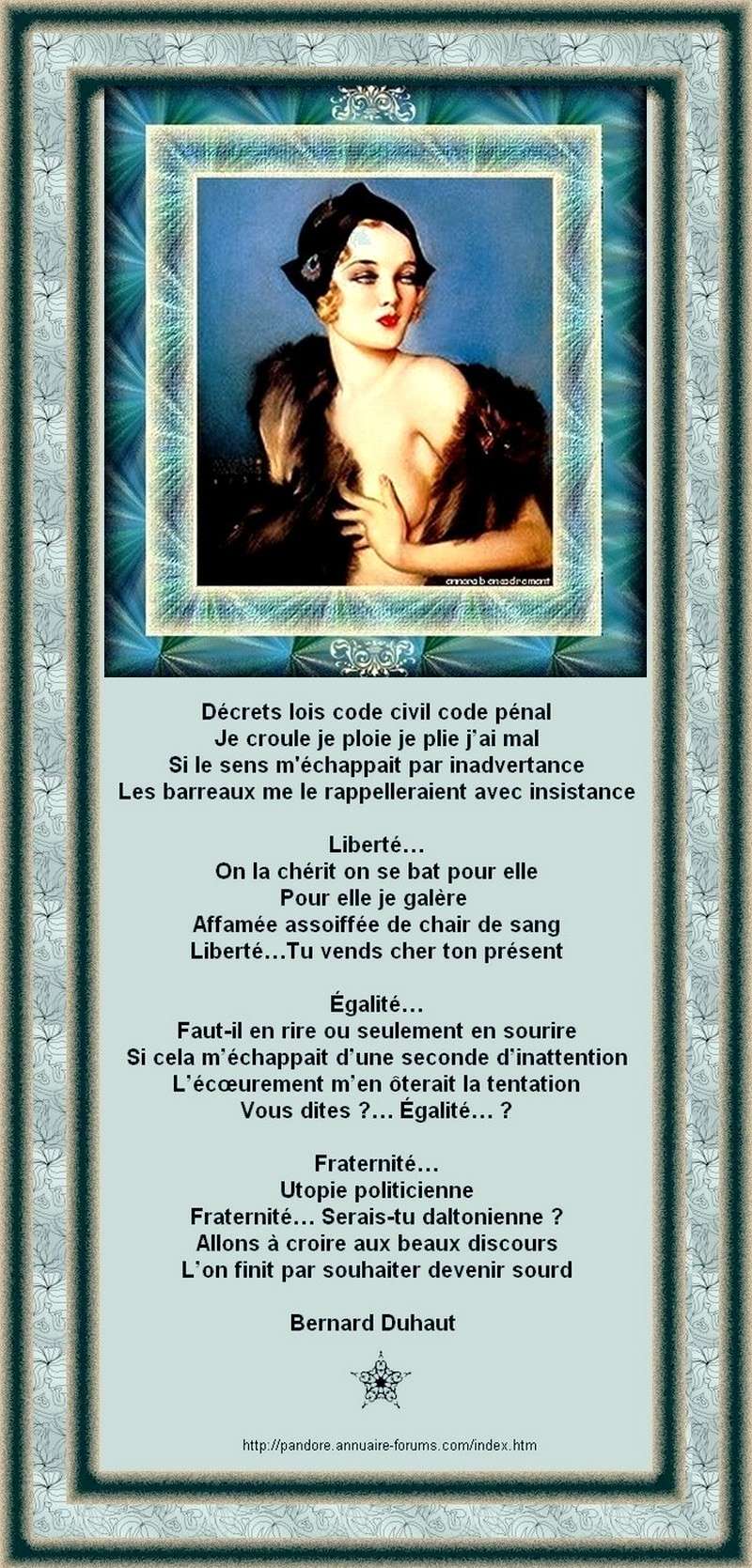 ARCHIVES DE POESIES ET TEXTES N° 1 - Page 7 11aaaa21