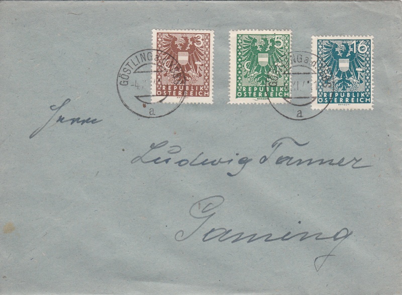 Wappenzeichnung - ANK 714-736 - Belege Img16