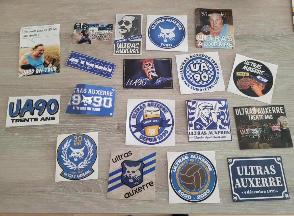 [Vente/Echange] stickers Ultras Auxerre 20230210