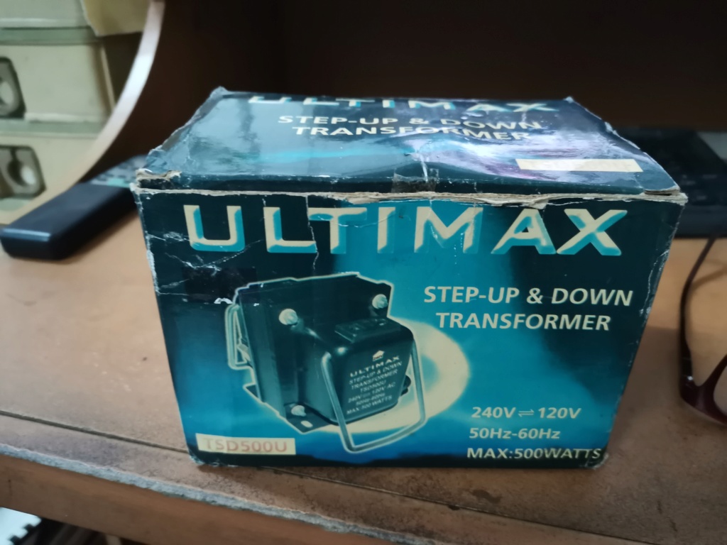 Ultimax step-up & down transformer SOLD Img_2055