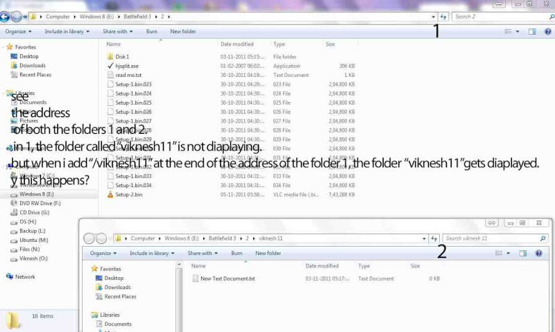 Folder not diaplaying Captur10