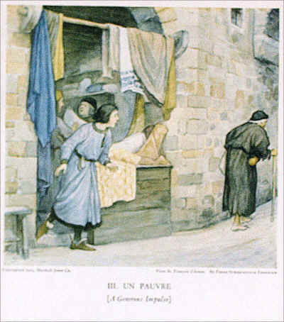Vie de saint François d'Assise, illustrée par Dom Pedro Subercaseaux Errazuriz : Pauvre10