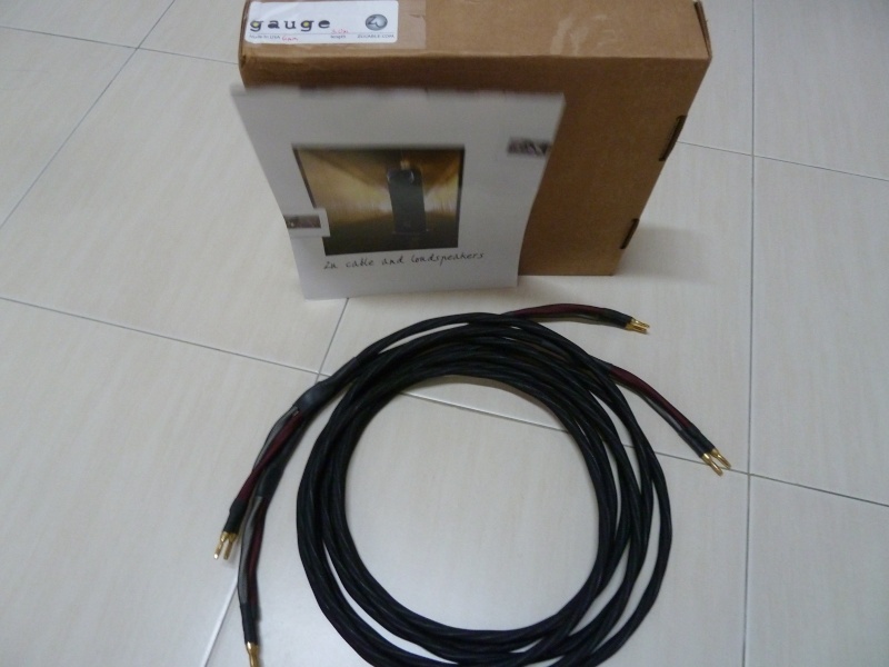 Zu audio Gauge speaker cables 3m pair (SOLD) P1020810