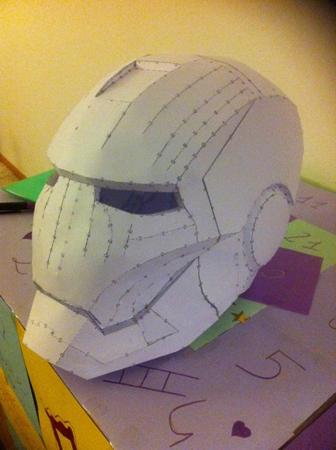 [WIP] Yet another Iron Man helmet  Img_0710