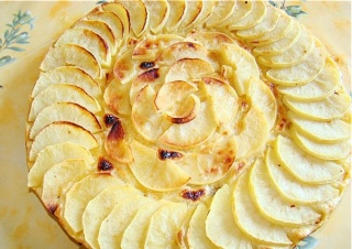 Tarte aux pommes sans moule Pomme11