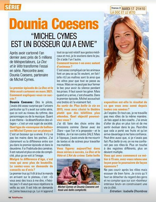 Interviews des comédiens - Page 14 Dounia10