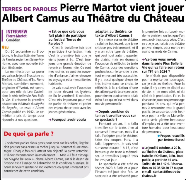 Interviews des comédiens - Page 15 Martot19