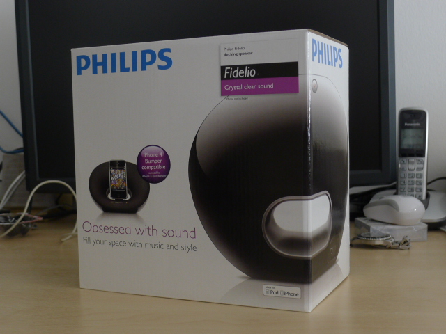 Philips Fidelio docking speaker for iphone/ipod (NEW) P1010513