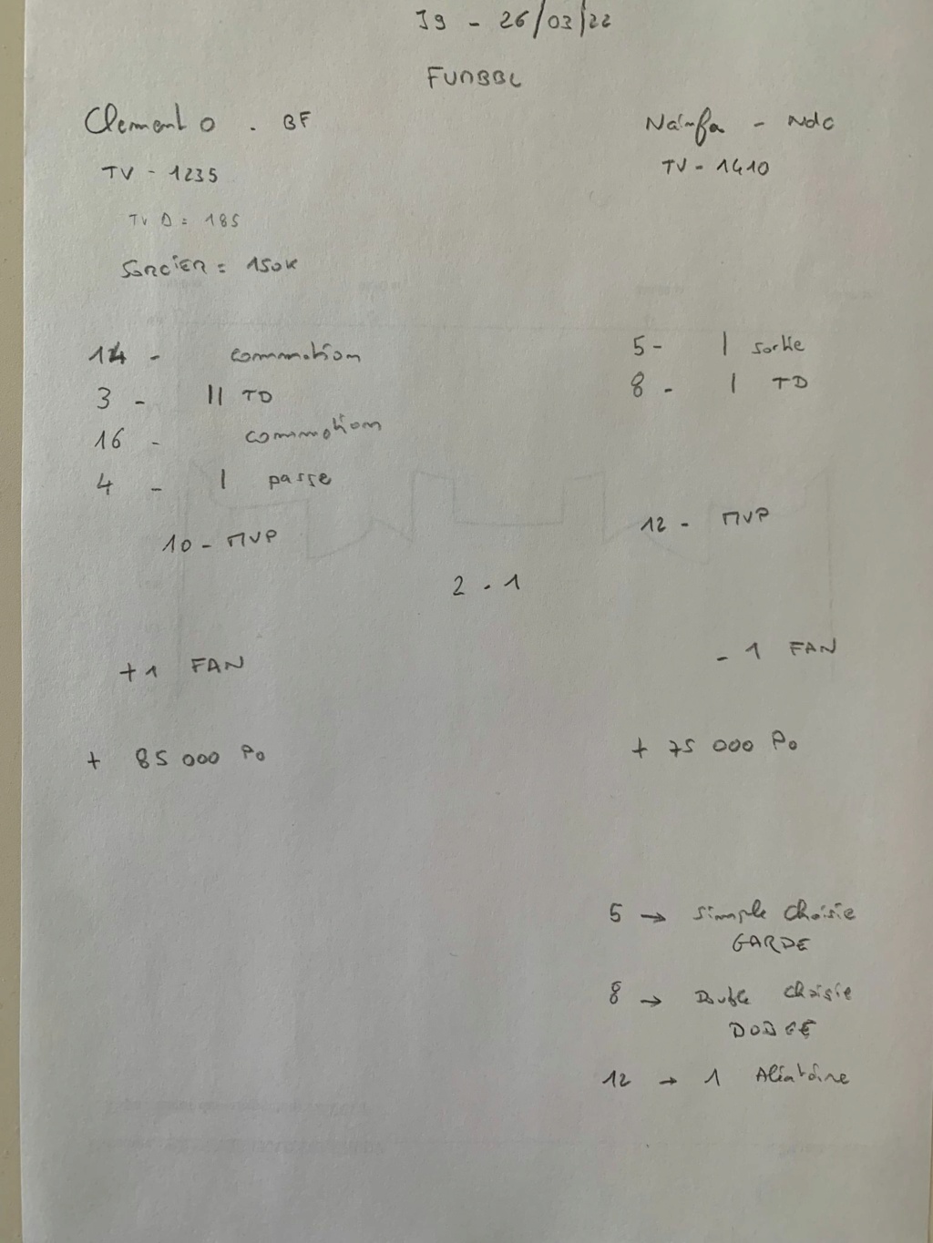 Feuilles de match J9 J9-c0v10