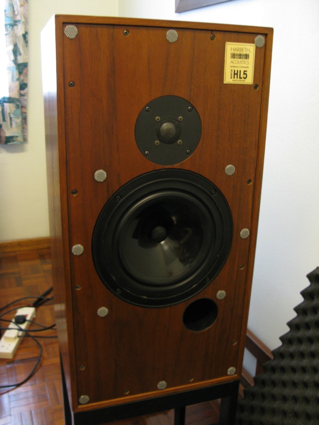 Harbeth HL5 speakers & stands (sold) Img_0219