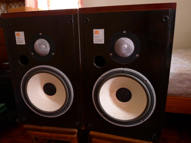 JBL L56 monitor speakers (sold) P1060423