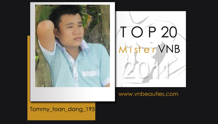 +++ MISTER VNB 2011 - TOP 20 OFFICIAL RESULT 2310