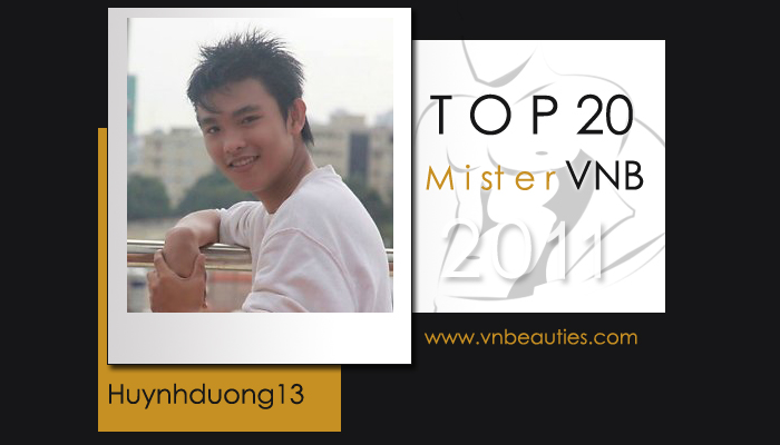 +++ MISTER VNB 2011 - TOP 20 OFFICIAL RESULT 510