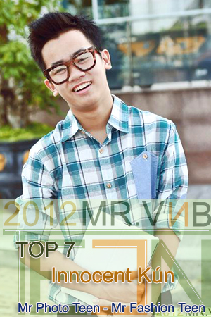 +++ MISTER VNB TEEN 2012 - TOP 7 OFFICIAL RESULT Innoce13