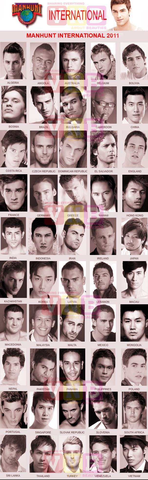 +++ MANHUNT INTERNATIONAL 2011 - Vote 4 your favorite Manhun10