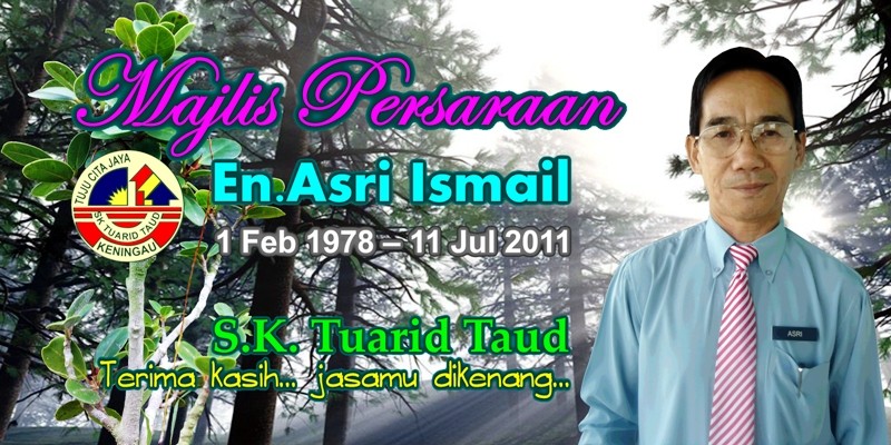 Majlis Persaraan Cikgu Asri Ismail -12julai2011 Banner10