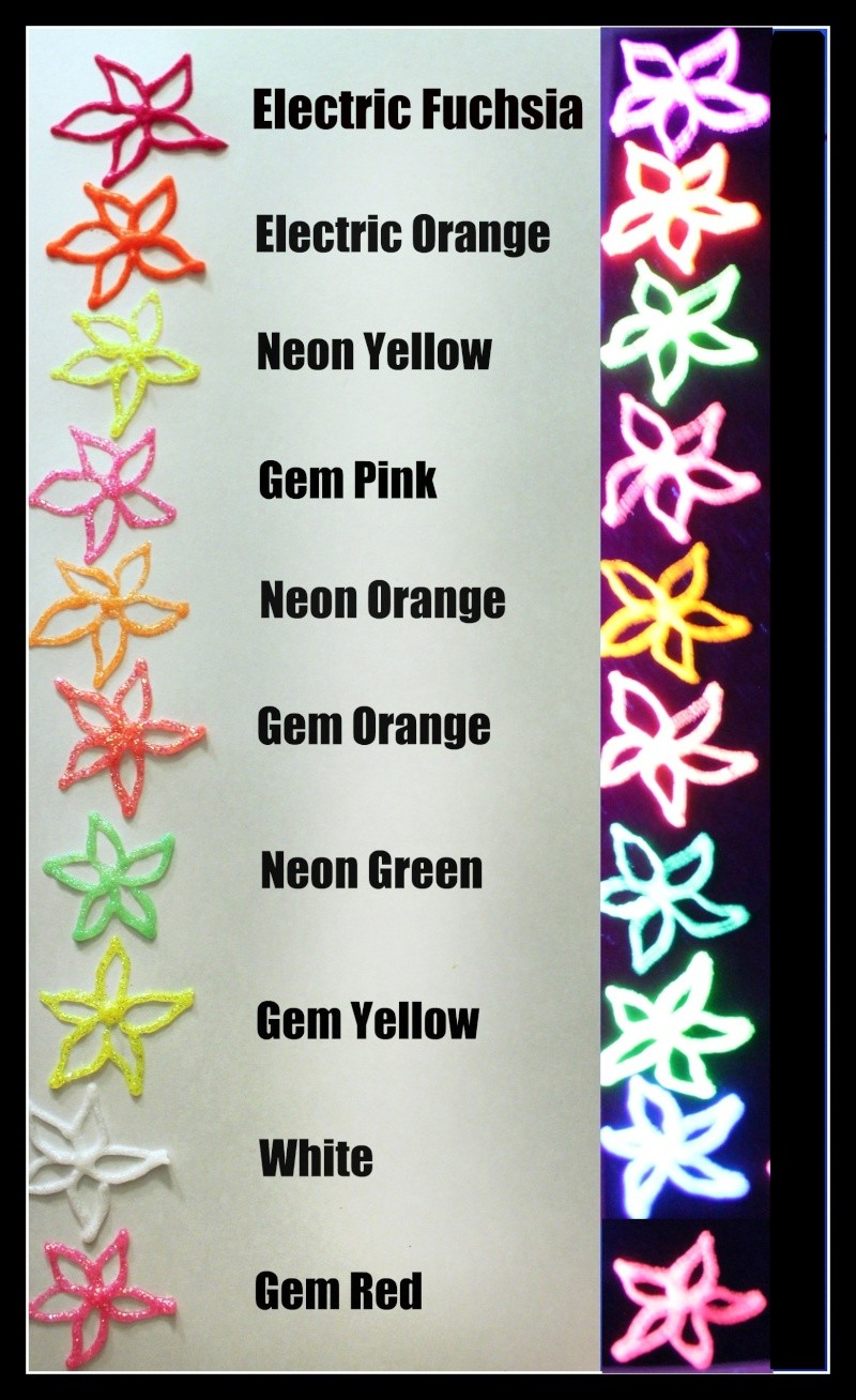 Suzy Sparkle Glitter Gels Neon_c13