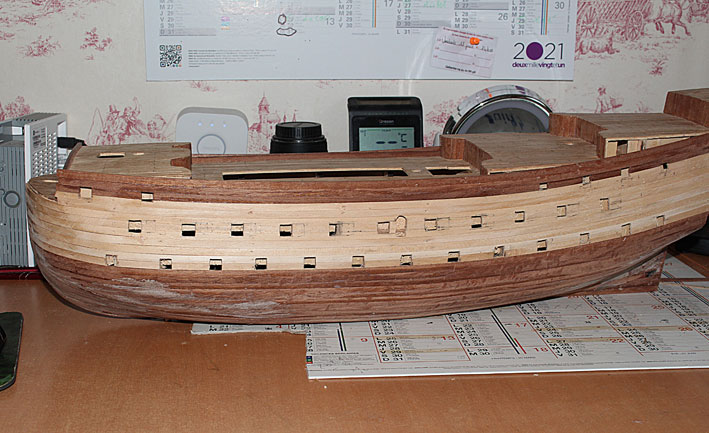 HMS Prince 1670 (Constructo 1/61°) Coque410