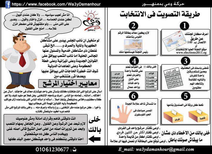 شرح مبسط لعملية الانتخابات في مصر 38775410