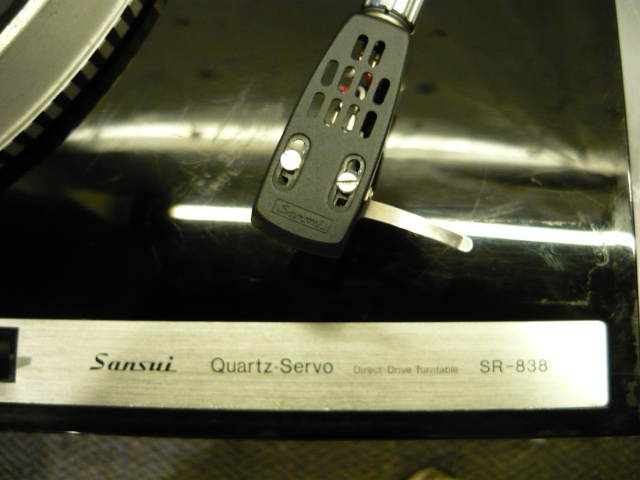 Sansui SR-838 turntable (used) SOLD  P1060712