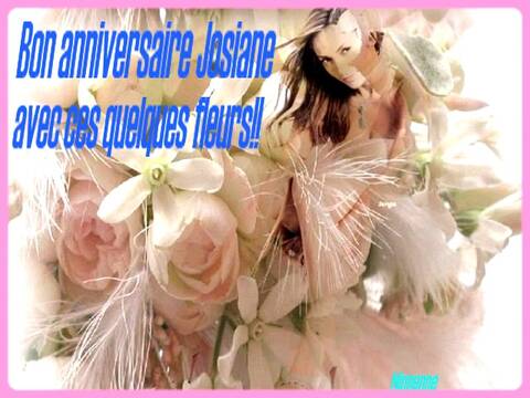 Bon Anniversaire Josiane