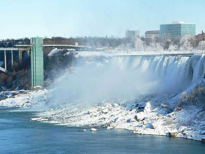 Chutes de Niagara en hiver View2933