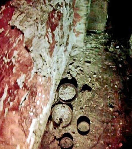 Un tombeau maya de 1.500 ans filmé pour la première fois Eclair10