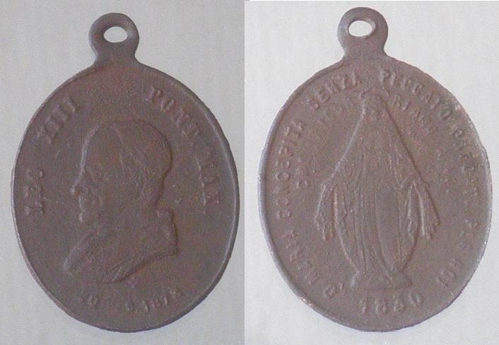 Médaille Pape Léon XIII Madail19