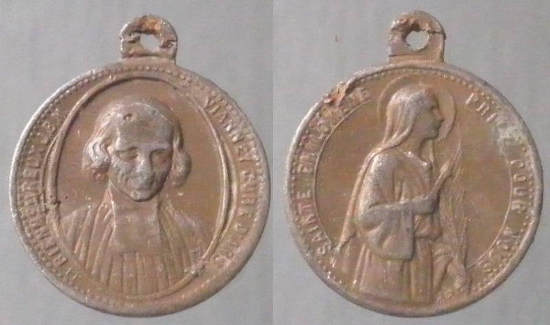Médaille "Bienheureux J-M-B Vianney - Curé d'Ars" Ste_ph10