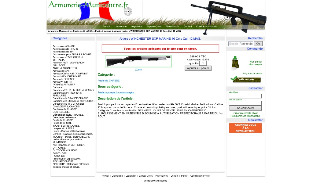 Troy's pump action rifle 210