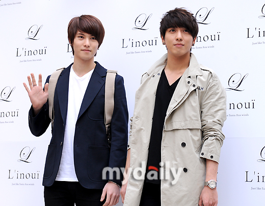 [Photos] Jonghyun et Yonghwa à l'ouverture de la marque L'INOUÏ 55330210