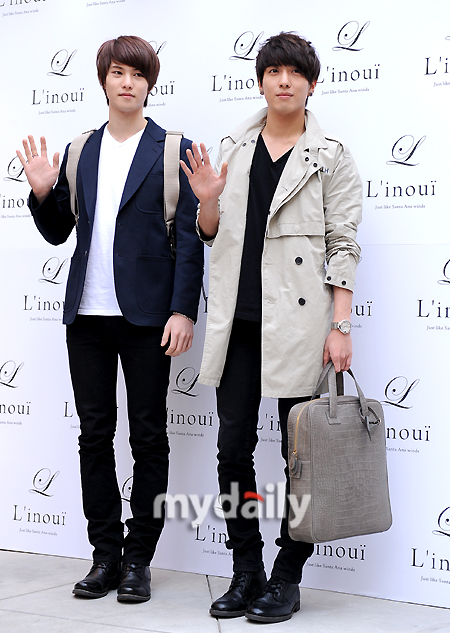 [Photos] Jonghyun et Yonghwa à l'ouverture de la marque L'INOUÏ 55330211