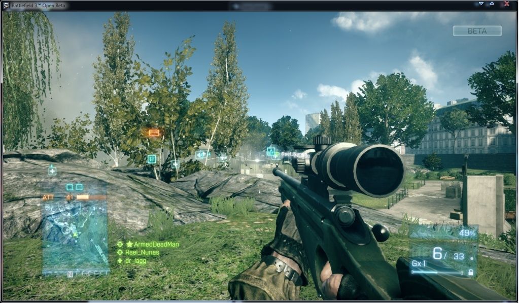 Battlefield 3 - How To Spot A Sniper + Beta Details! Sniper10