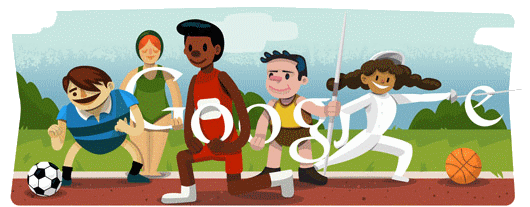 Cerimonia di apertura delle Olimpiadi di Londra 2012: Doodle di Google Openin10