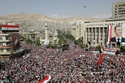 عشرات الآلاف من السوريين أعربوا عن تأييدهم الرئيس بشار الأسد  20111012