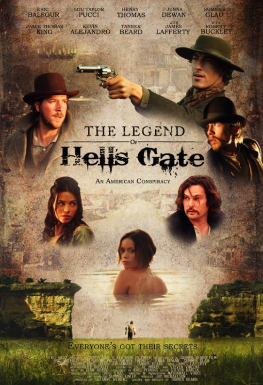 Cavale aux portes de l'enfer - The Legend of Hell's Gate - 2011- Tanner Beard Affich17