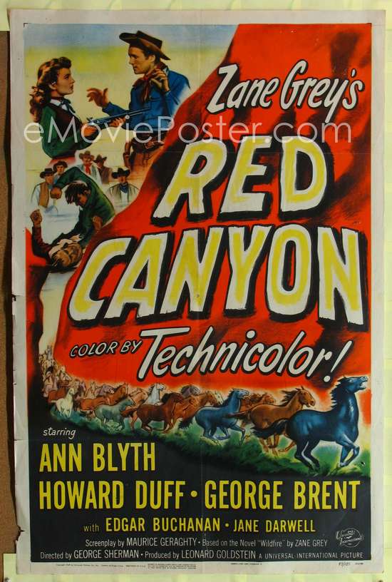 Le Mustang Noir - Red Canyon - 1949 - George Sherman Redcan13