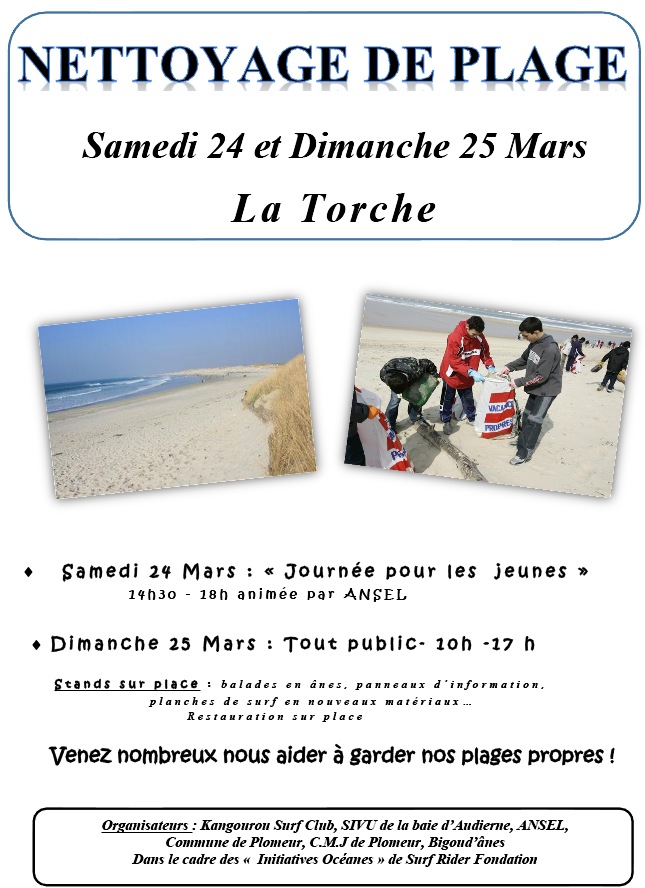 Nettoyage de plage samedi 24 et dimanche 25 à la Torche La_tor10