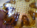 ID help [please amber pressed glass candleholders? Glass_27