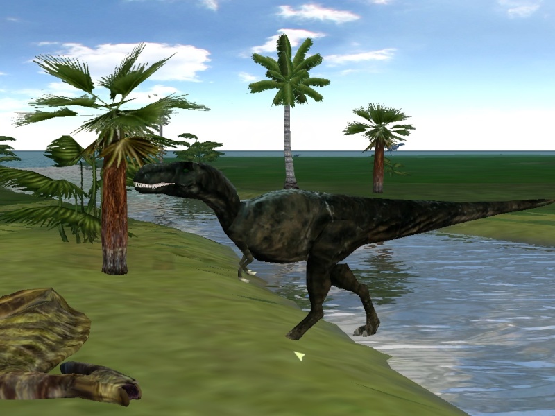 7DA's new Albertosaurus and Allosaurus Simjp_12
