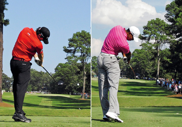 Rory McIlroy vs Tiger Woods Swing Sequence Rorsti16