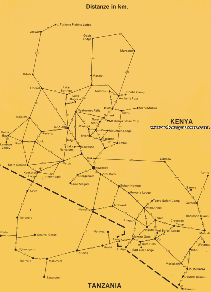 Kenya safari nel nord, consigli e suggerimenti Dist_k10