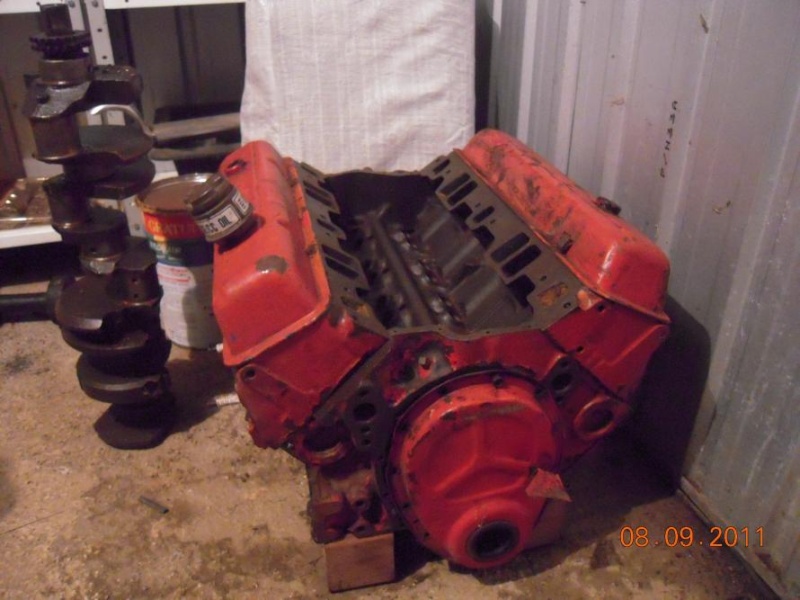 moteur chevrolet V8 5,7L 350ci A2658010