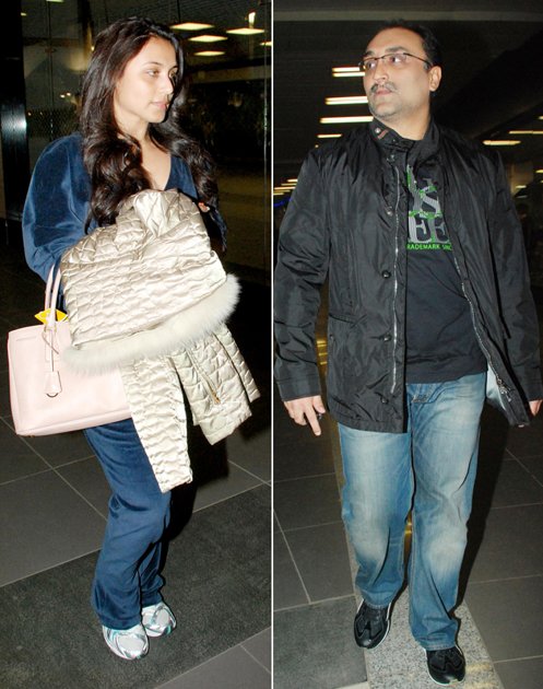 Snapped! Aditya Chopra and Rani Mukerji together for the first time Raniad10