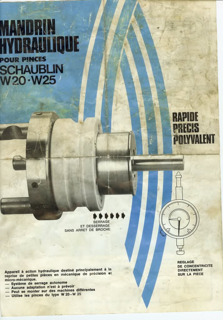 Mandrins hydraulique Lat Sopam pour pinces Schaublin W20 & W25 Scan010