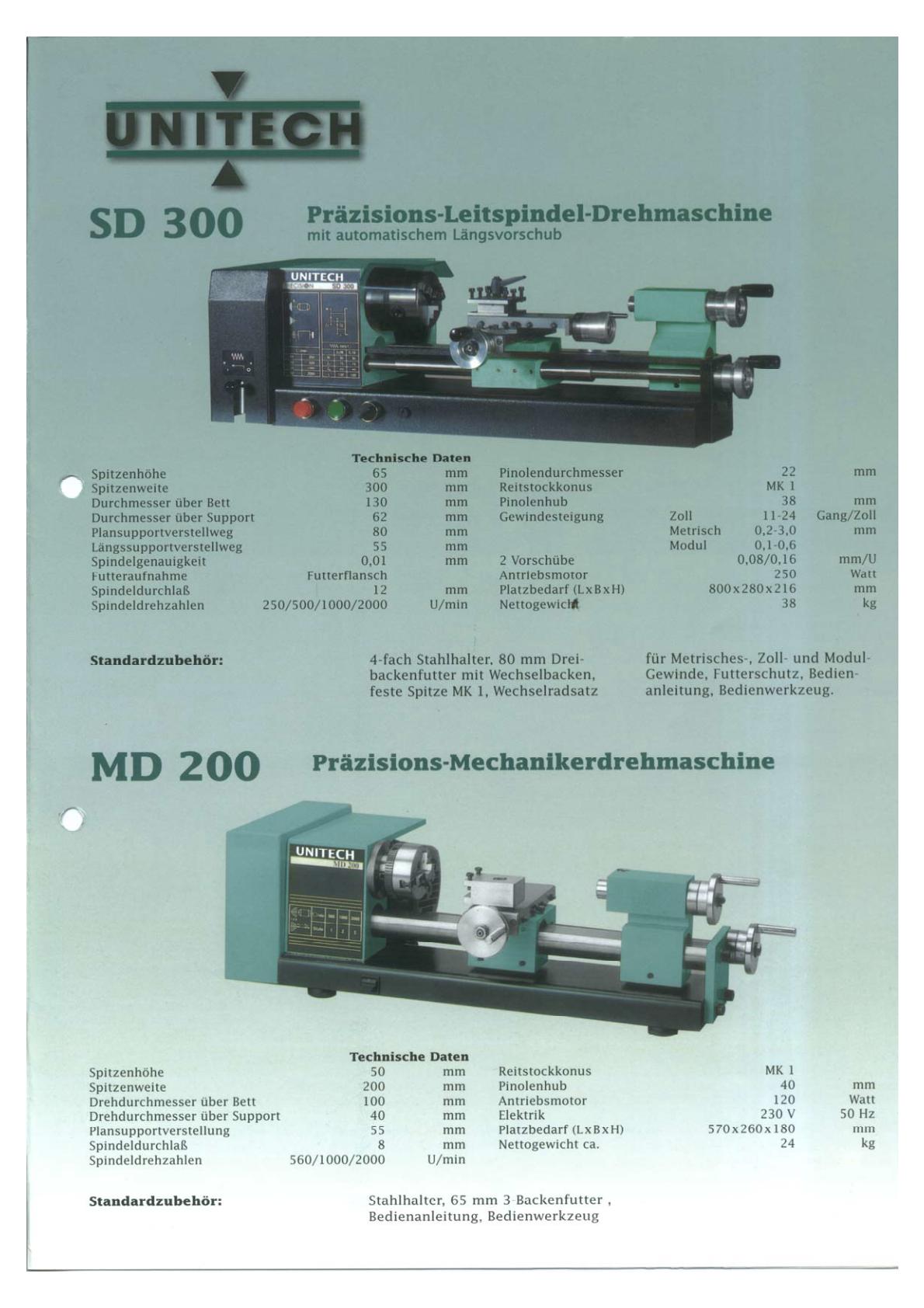 Hobbymat MD65 = Prazi / UniTech SD300 Uw11130