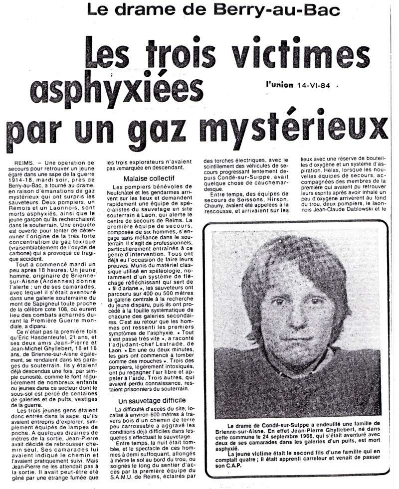 Drame du 12 Juin 1984 à la Côte 108 Drame110