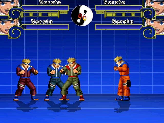 naruto clash of ninja revolution screenpack mugen 1.0 Simul_11